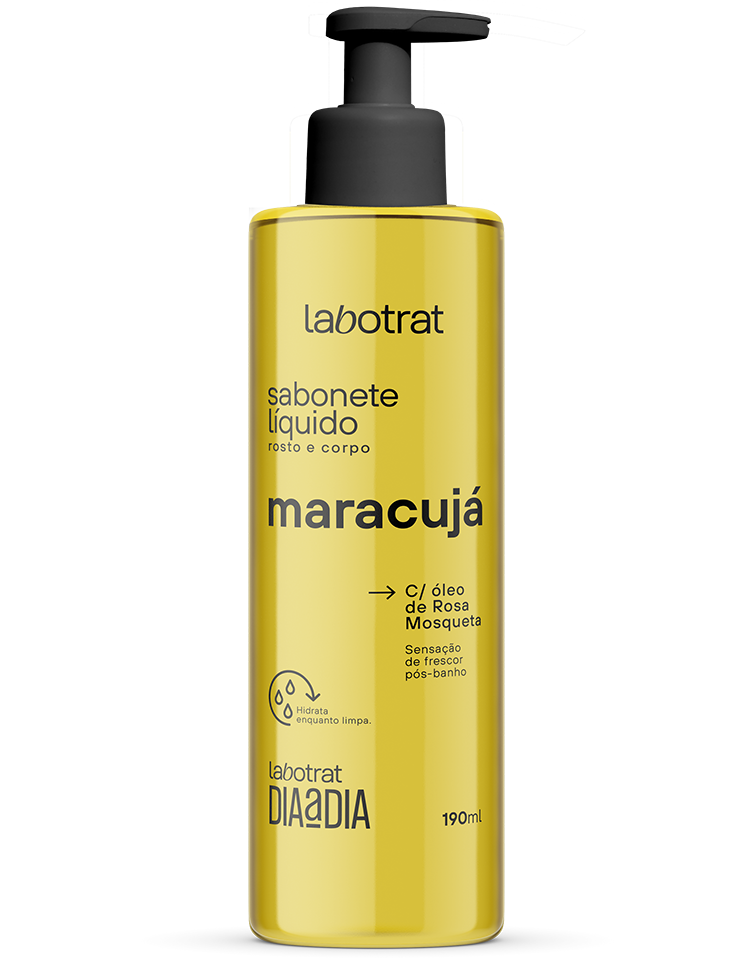 Sabonete Líquido Labotrat Maracujá Dia a Dia 190ml