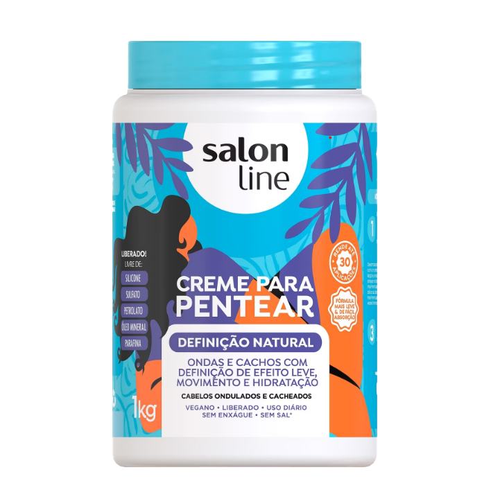 CREME PARA PENTEAR SALON LINE DEFINIÇÃO NATURAL 1KG