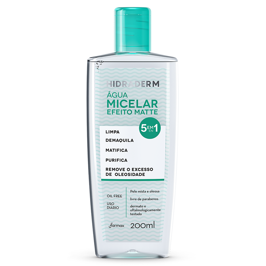 AGUA MICELAR MATTE HIDRADERM 200ML