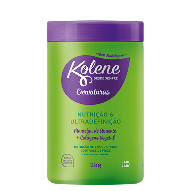 CONDICIONADOR CREME DE TRATAMENTO KOLENE CURVATURAS 1KG
