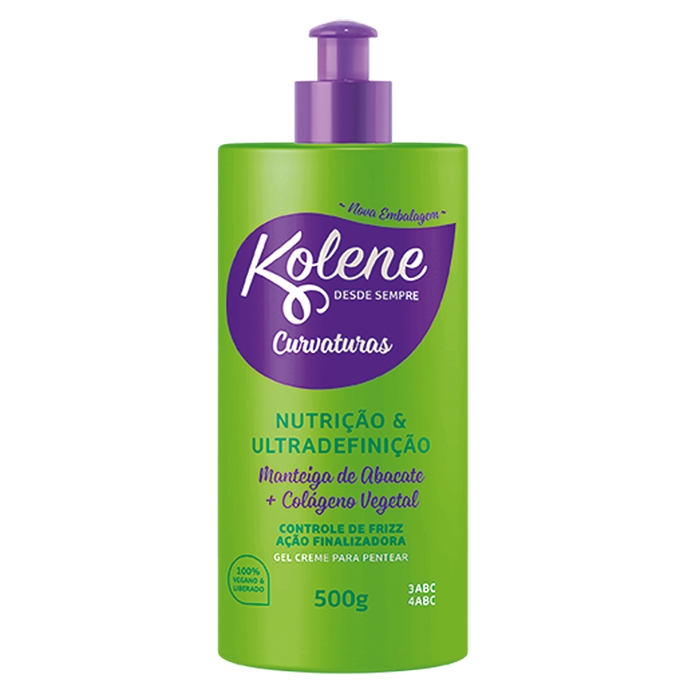 CONDICIONADOR CREME PARA PENTEAR KOLENE CURVATURAS 500G