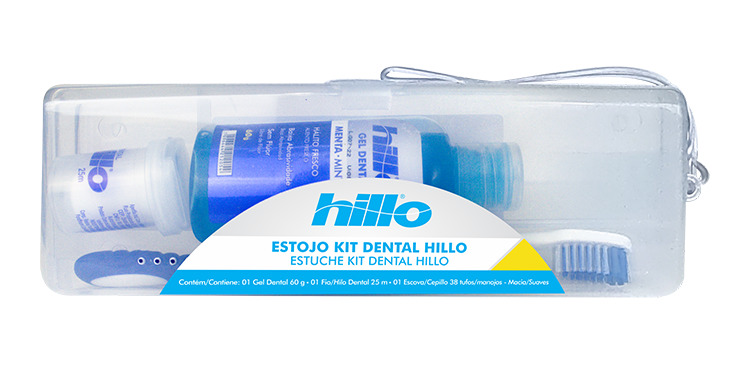 ESTOJO + KIT DE VIAGEM C/GEL HILLO C/24