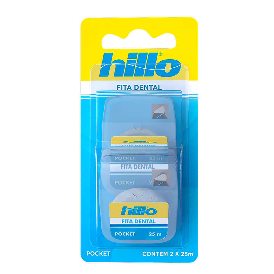 FITA DENTAL HILLO POCKET 025M C/2