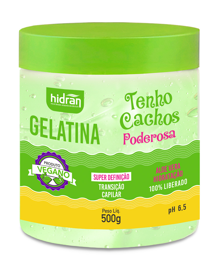TENHO CACHOS PODEROSA GELATINA ALOE VERA