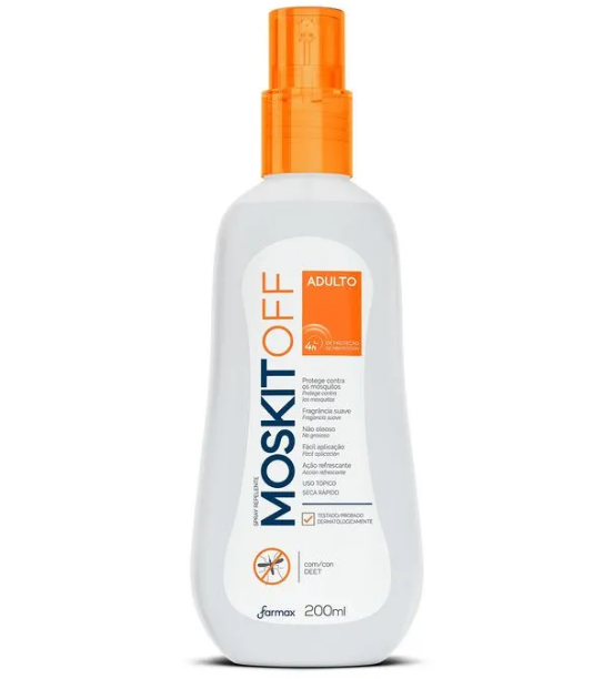 REPELENTE ADULTO SPRAY MOSKITOFF 200ML