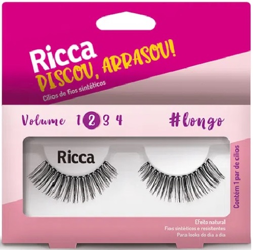 Cílios Ricca Vol. 02 Longo - 307