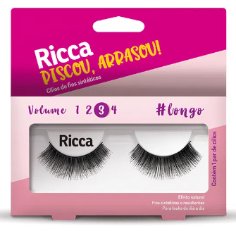 Cílios Ricca Vol. 03 Longo - 310