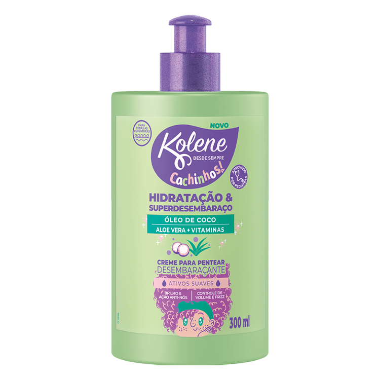 CONDICIONADOR CREME PARA PENTEAR KOLENE CACHINHOS 300ML