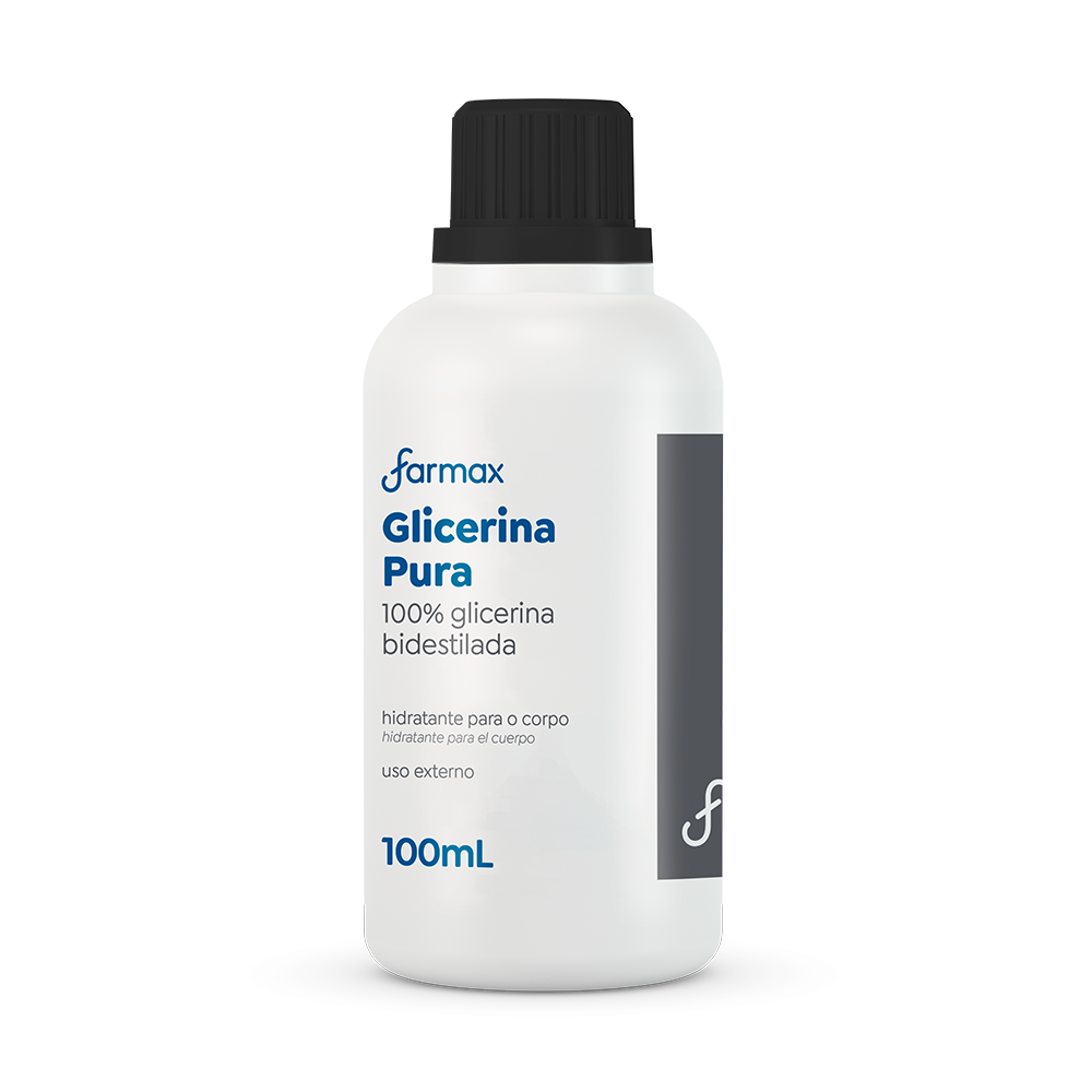 HIDRATANTE  GLICERINA PURA COSMESTICO  FARMAX 100ML