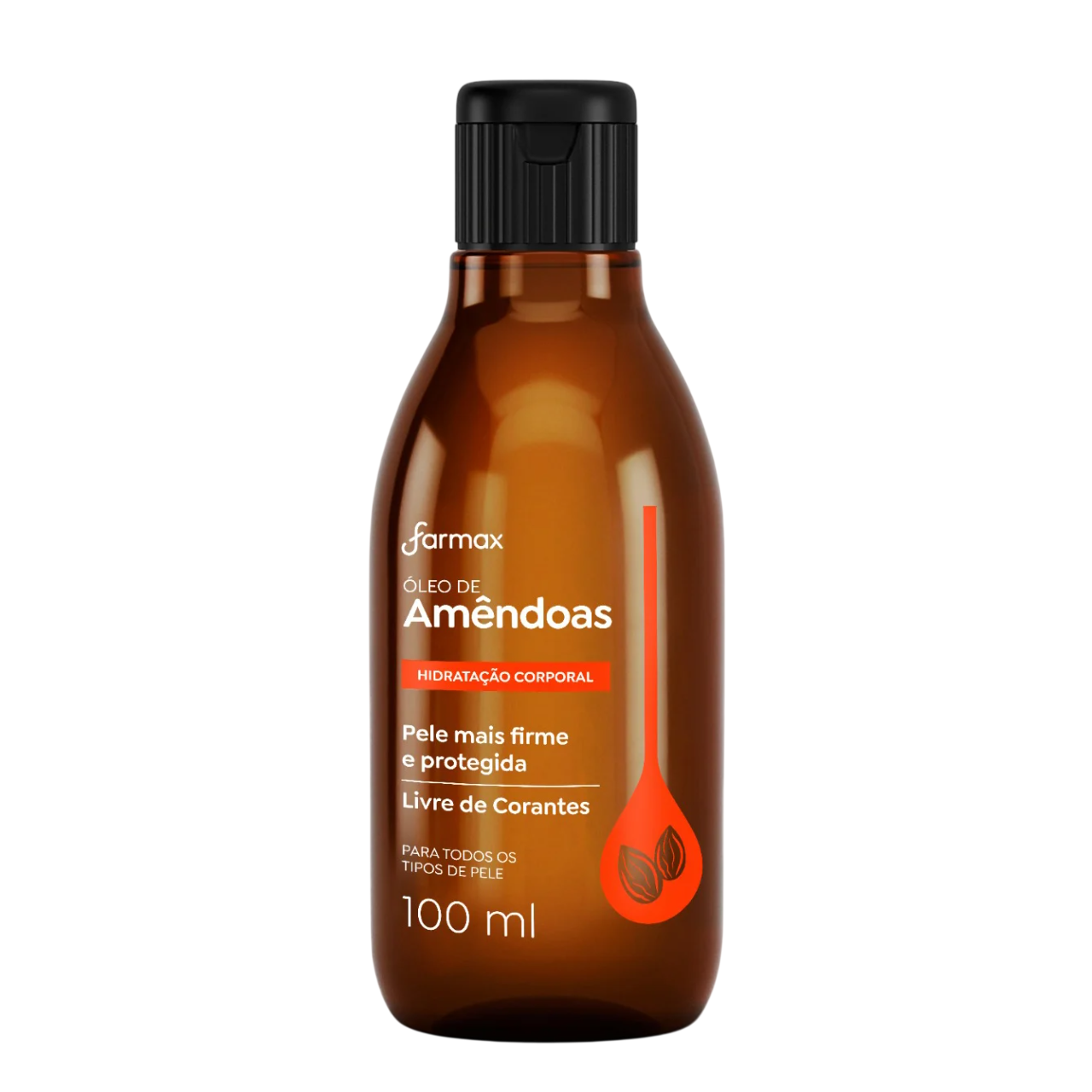 OLEO CORPORAL AMENDOAS FARMAX 100ML