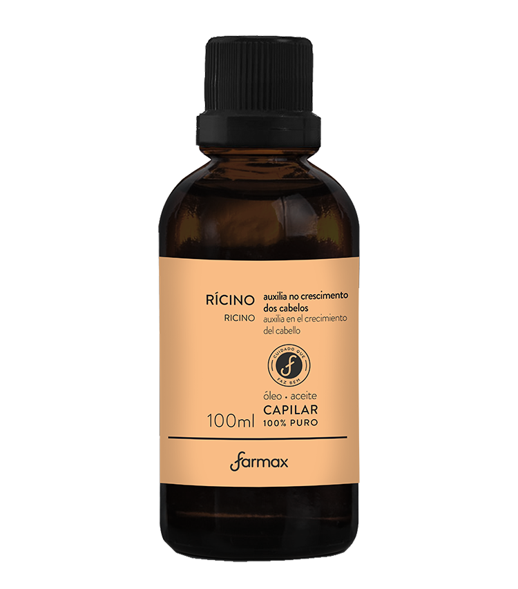 OLEO DE RICINO PURO FARMAX 100ML