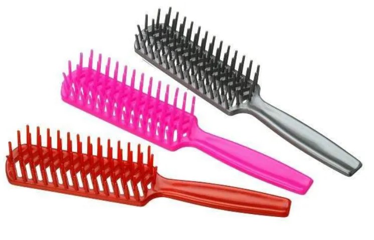 ESCOVA PLAST.JACARE SIMPLES P/CABELO S/EMBALAGEM