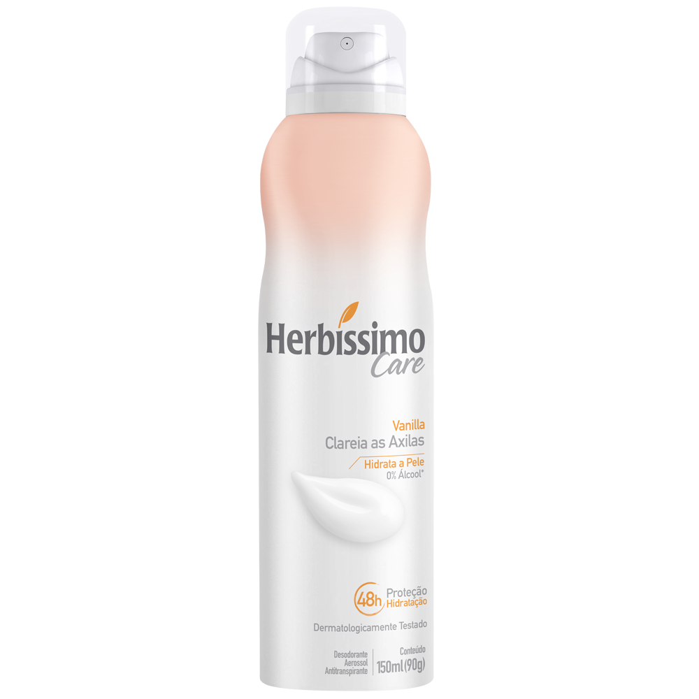 Desodorante Aerossol Herbíssimo Care Vanila 150ml