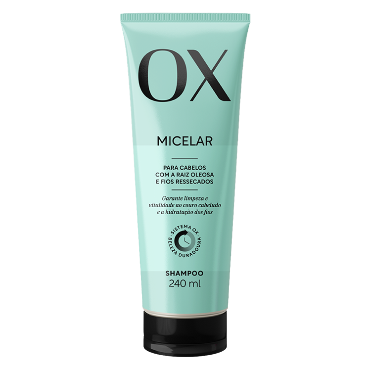 SHAMPOO OX MICELAR PACK/3 240ML