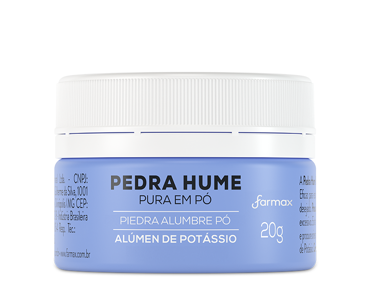PEDRA HUME PURA PO FARMAX 20G
