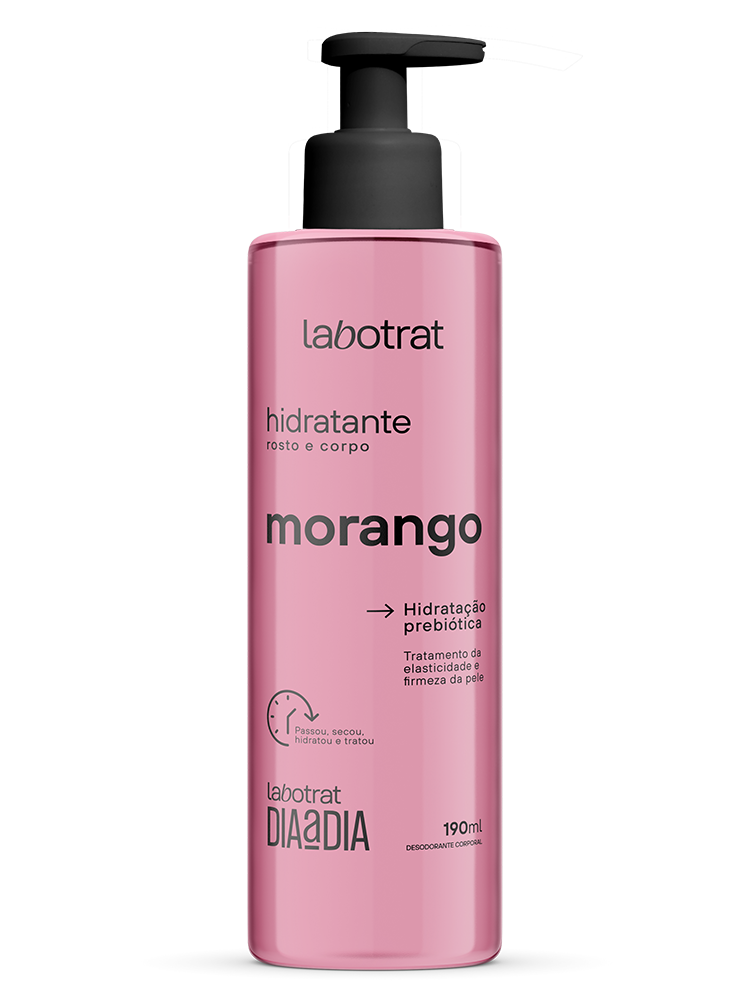 HIDRATANTE MORANGO DIA A DIA 190ML LABOTRAT
