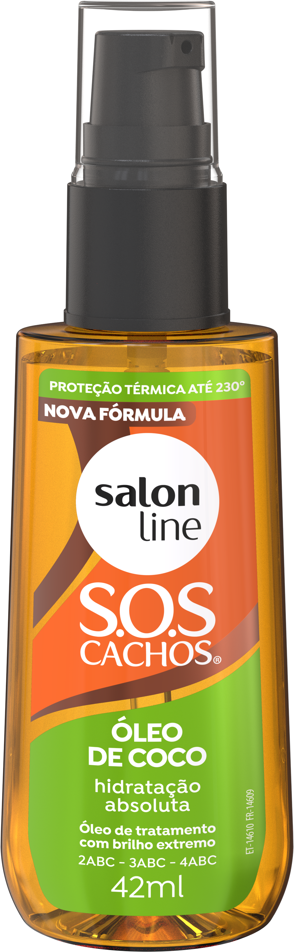 ÓLEO SALON LINE SOS CACHOS ÓLEO DE COCO HIDRATAÇÃO ABSOLUTA  42ML