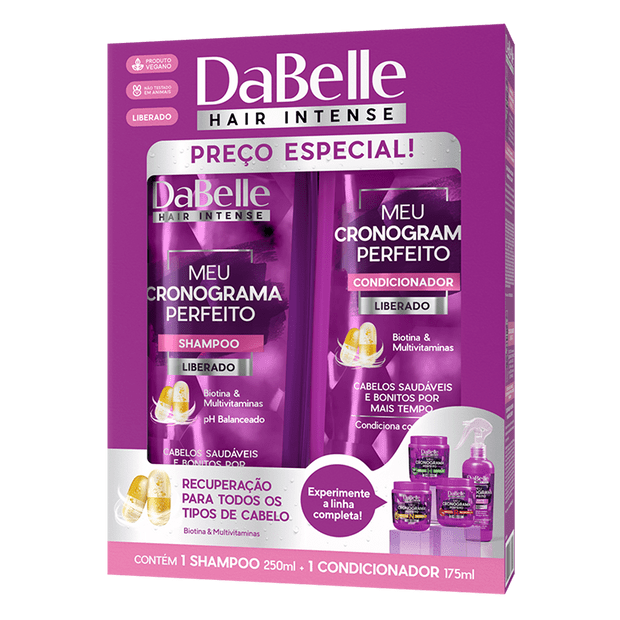 DABELLE KIT SHAMPOO+CONDICIONADOR MEU CRONO PERFEITO 425ML