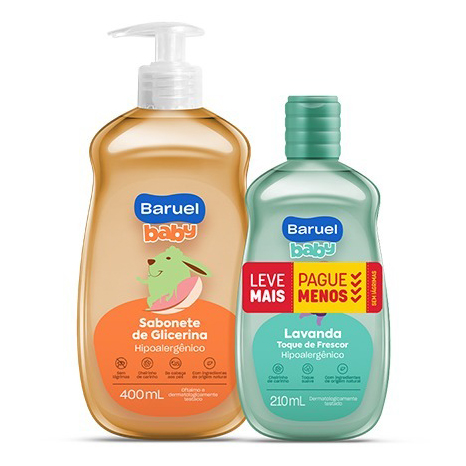 DEO COLONIA BARUEL BABY LAVANDA 400ML