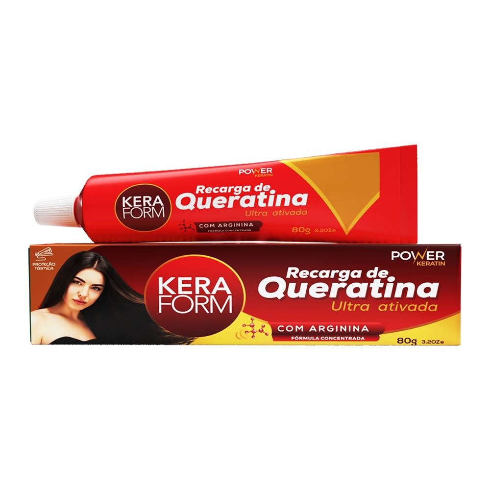 RECARGA ULTRA ATIVADA KERAFORM POWER QUERATINA 80G