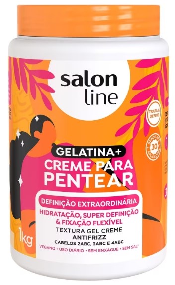 CREME PARA PENTEAR SALON LINE DEFINIÇÃO EXTRAORDINÁRIA  1KG