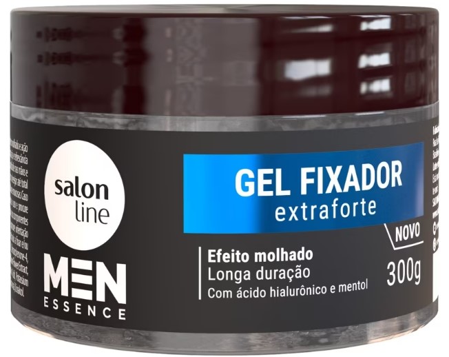 GEL FIXADOR SALON LINE MEN ESSENCE EXTRAFORTE  300G