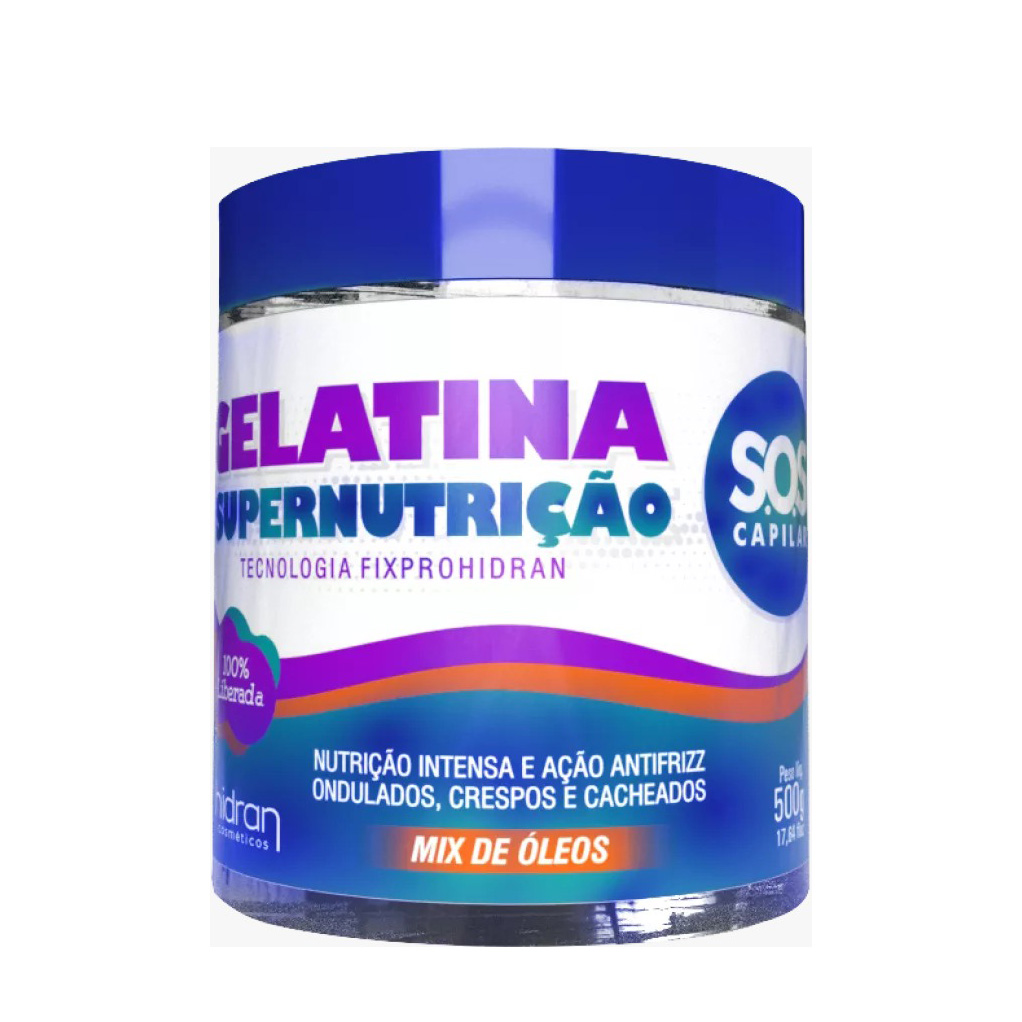 HIDRAN SOS GELATINA SUPERNUTRICAO  500 GR