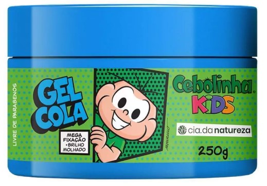 GEL COLA CIA DA NATUREZA CEBOLINHA KIDS 250ML