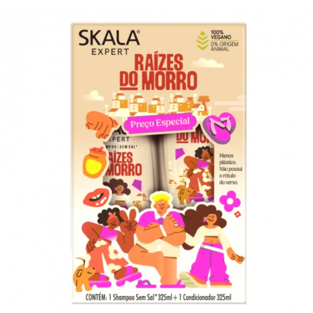 KIT SH+COND SKALA RAIZES DO MORRO 325ML