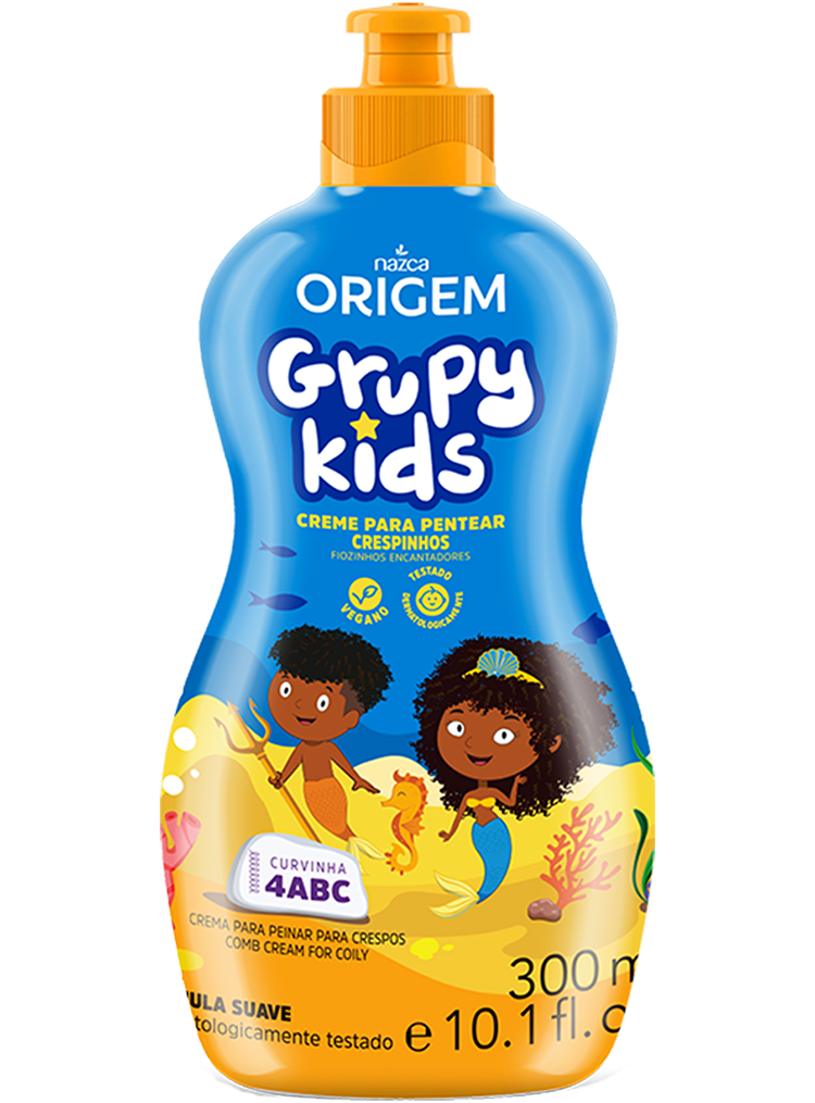 GRUPY KIDS CREME PARA PENTEAR CABELOS CRESPOS 300ML