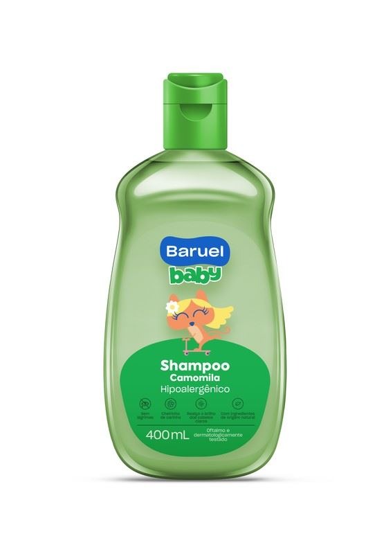 SHAMPOO BARUEL BABY CAMOMILA 400ML