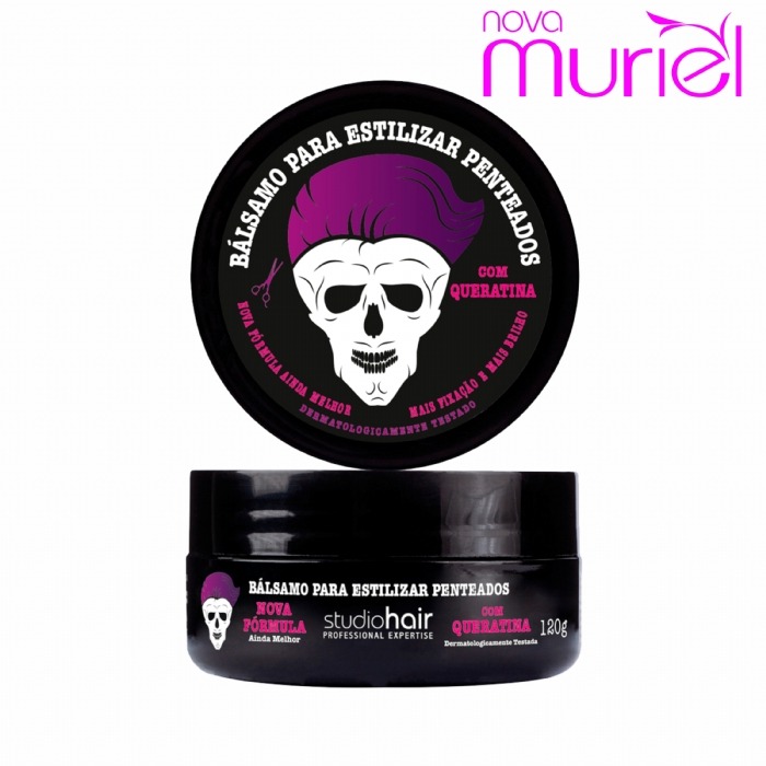 BALSAMO PARA ESTILIZAR PENTEADOS QUERATINA STUDIO HAIR 120G