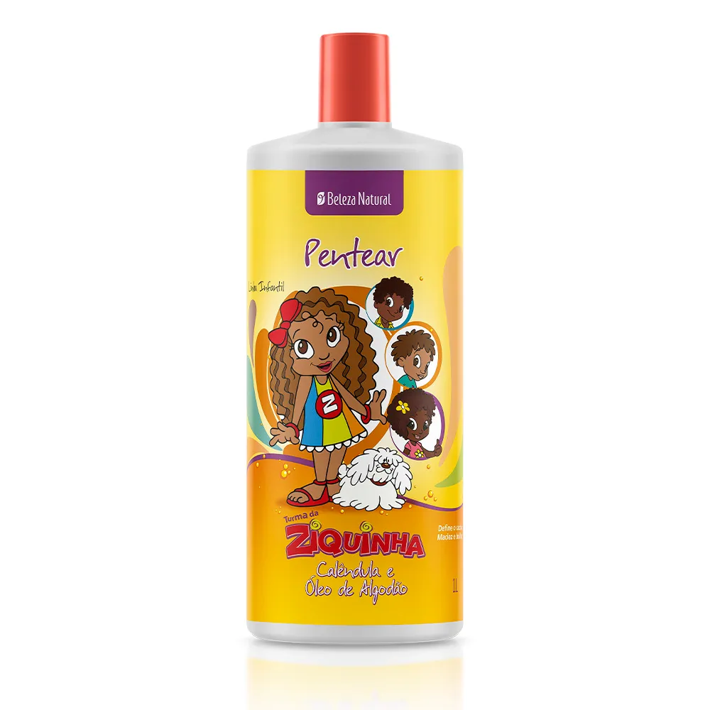 CREME PARA PENTEAR BELEZA NATURAL TURMA DA ZIQUINHA 1L 