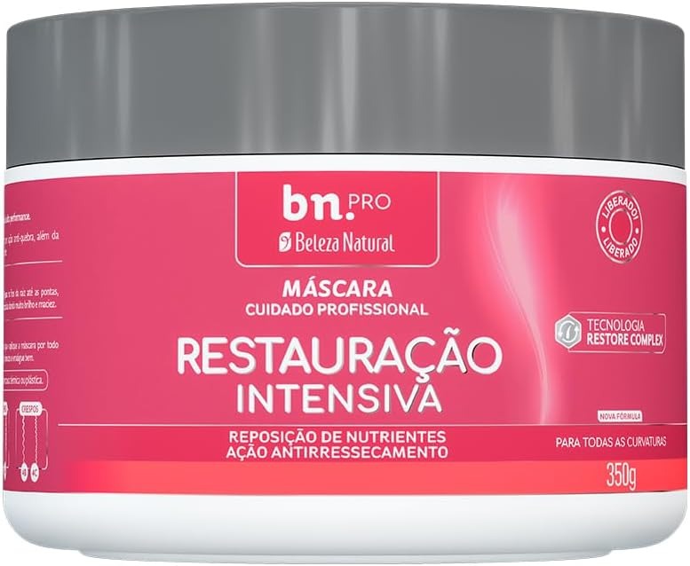 MÁSCARA CAPILAR BELEZA NATURAL RESTAURAÇÃO INTENSIVA 350G