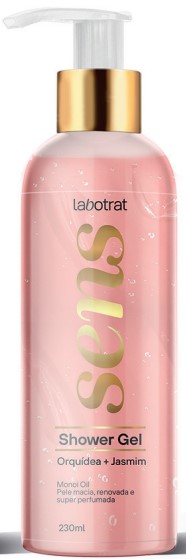 SHOWER GEL ORQUÍDEA & JASMIM SENS 230ML LABOTRAT