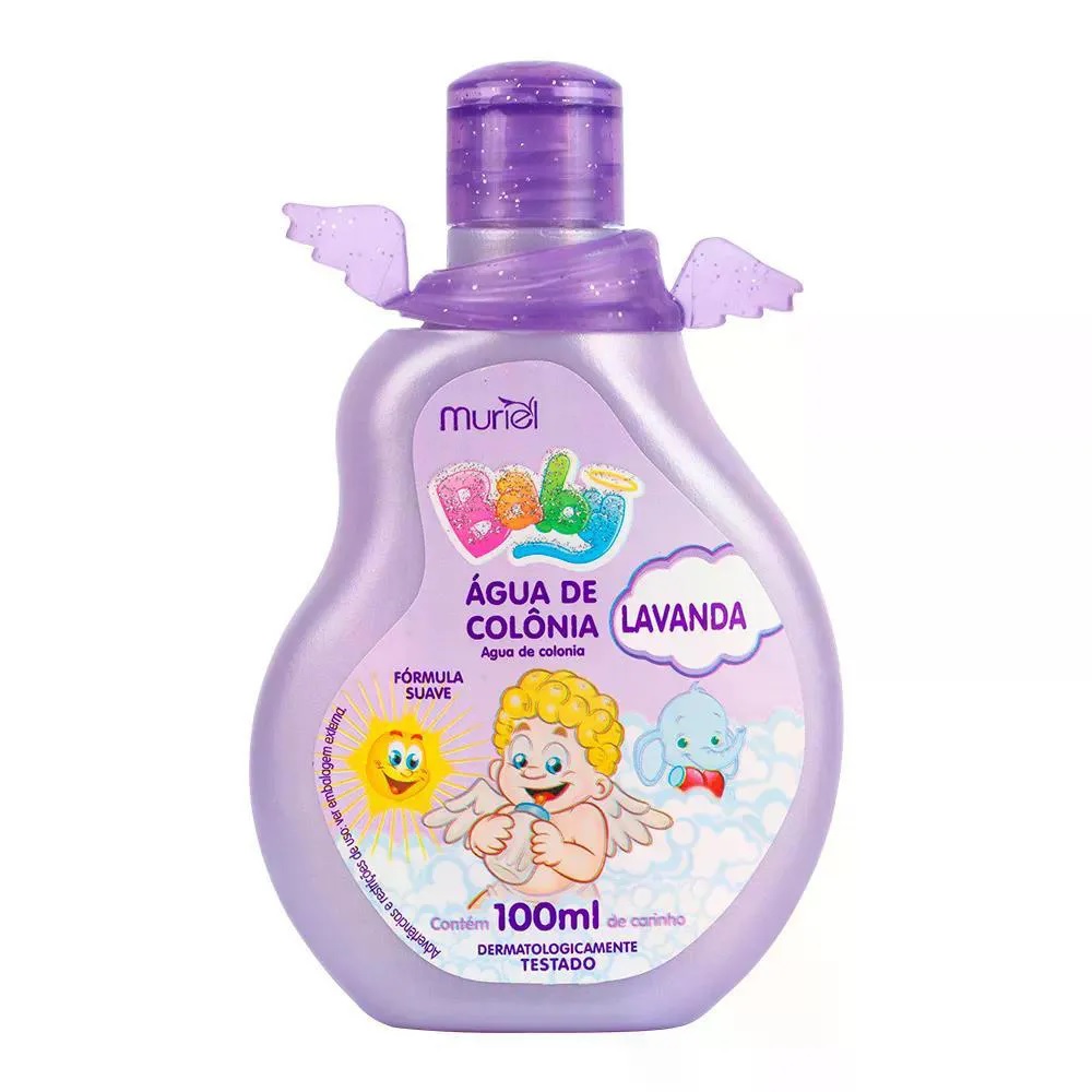 AGUA DE COLÔNIA BABY MURIEL LAVANDA 100ML