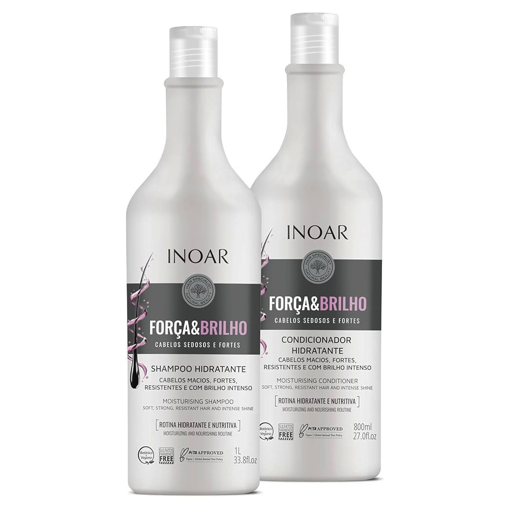 KIT SH1L+COND800ML INOAR FORCA E BRILHO