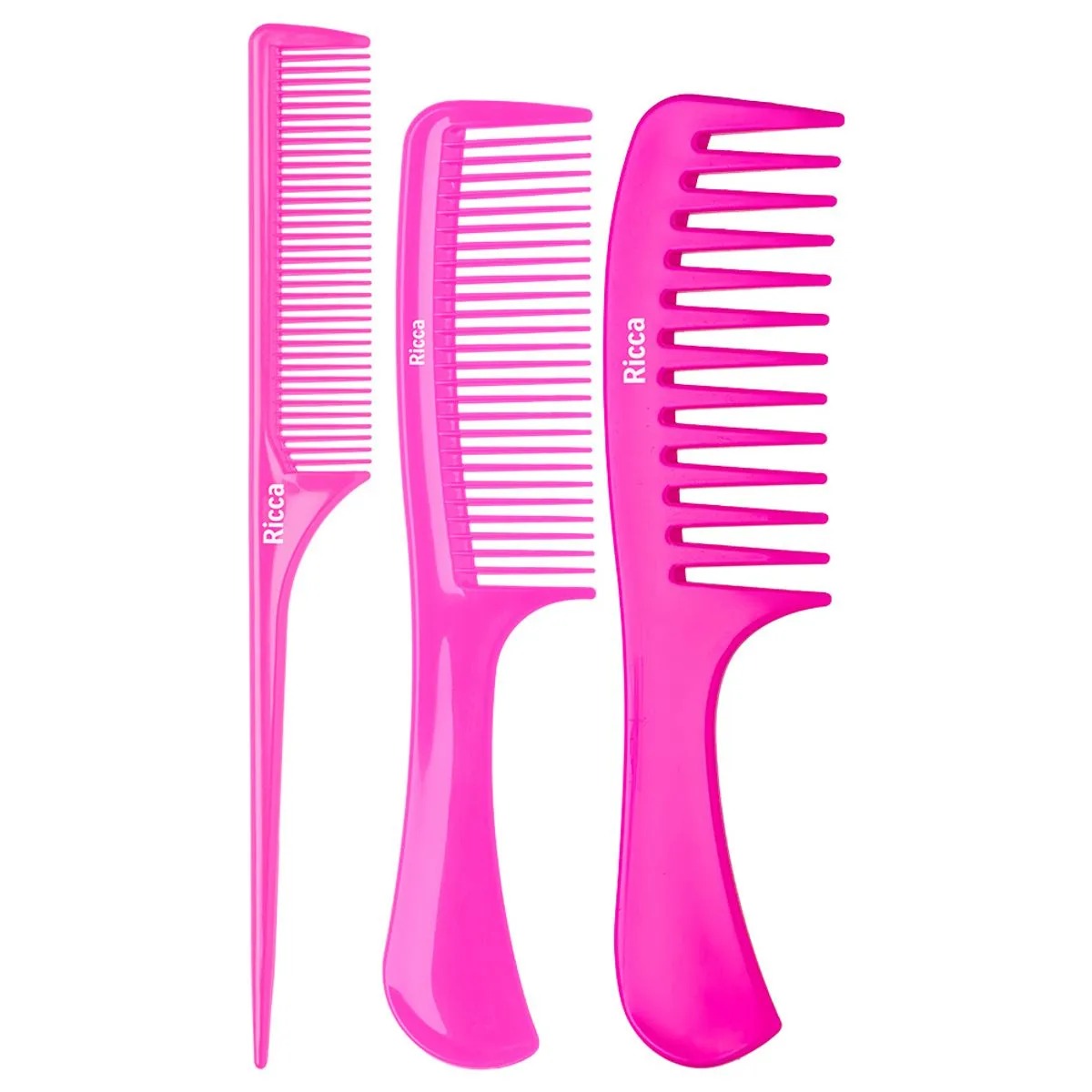 Pente Ricca Basic 1001 - 3 Unidades