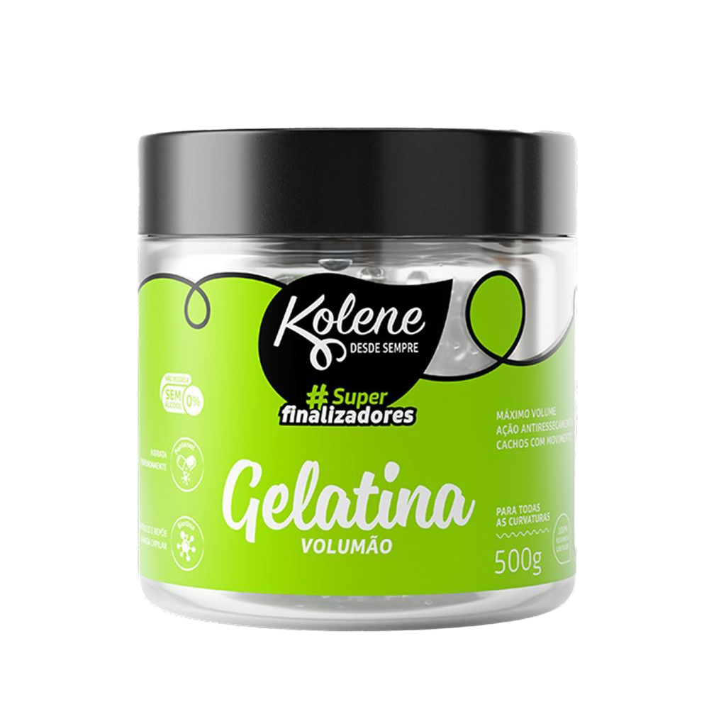 MODELADOR GELATINA KOLENE SUPERFINAL VERDE 500G