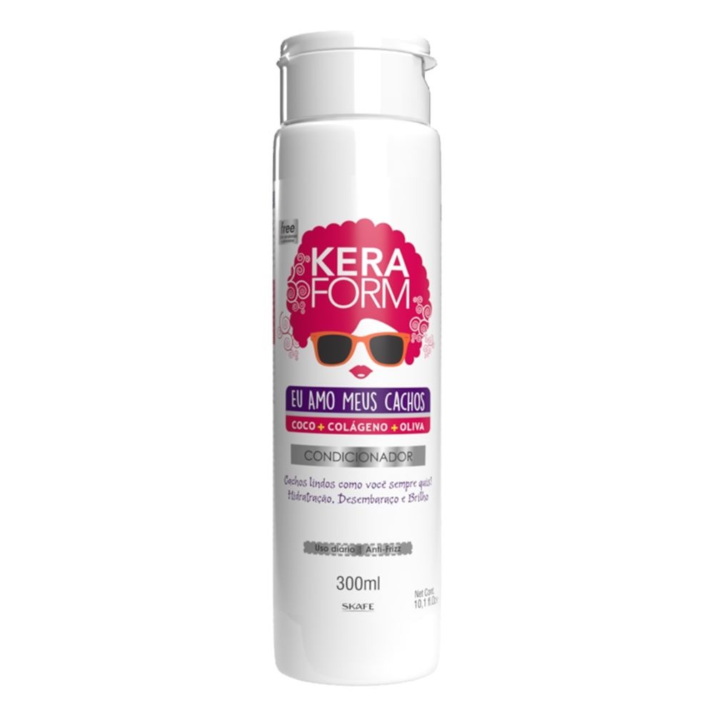 CONDICIONADOR KERAFORM EU AMO MEUS CACHOS 300ML