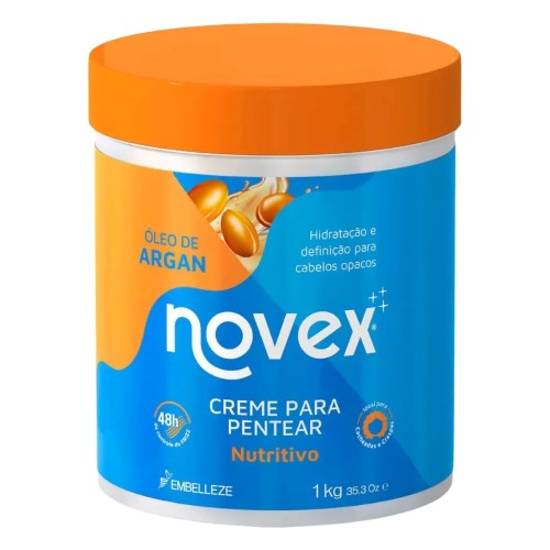 CREME PENTEAR NOVEX OLEO DE ARGAN 1KG EMBELLEZE