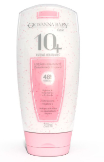 GIOVANNA BABY LOÇÃO HIDRATANTE 10+ 200ml CLASSIC