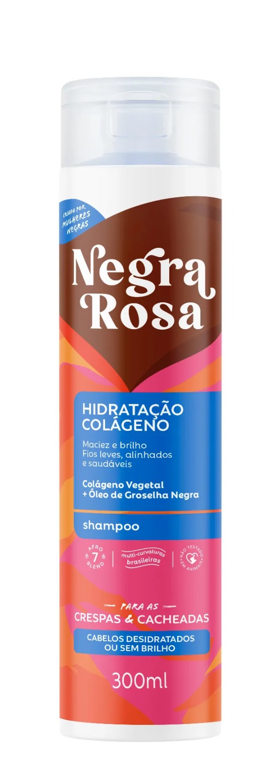 SHAMPOO HIDRATACAO NEGRA ROSA 300ML