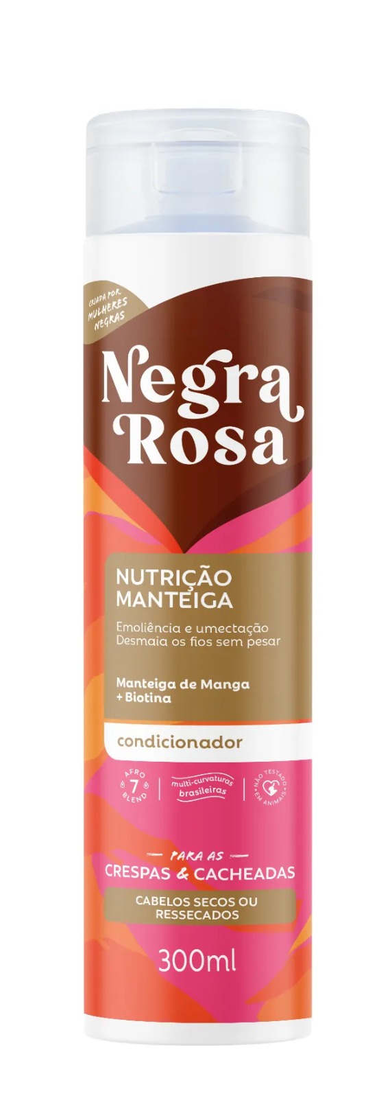 CONDICIONADOR NUTRICAO NEGRA ROSA 300ML