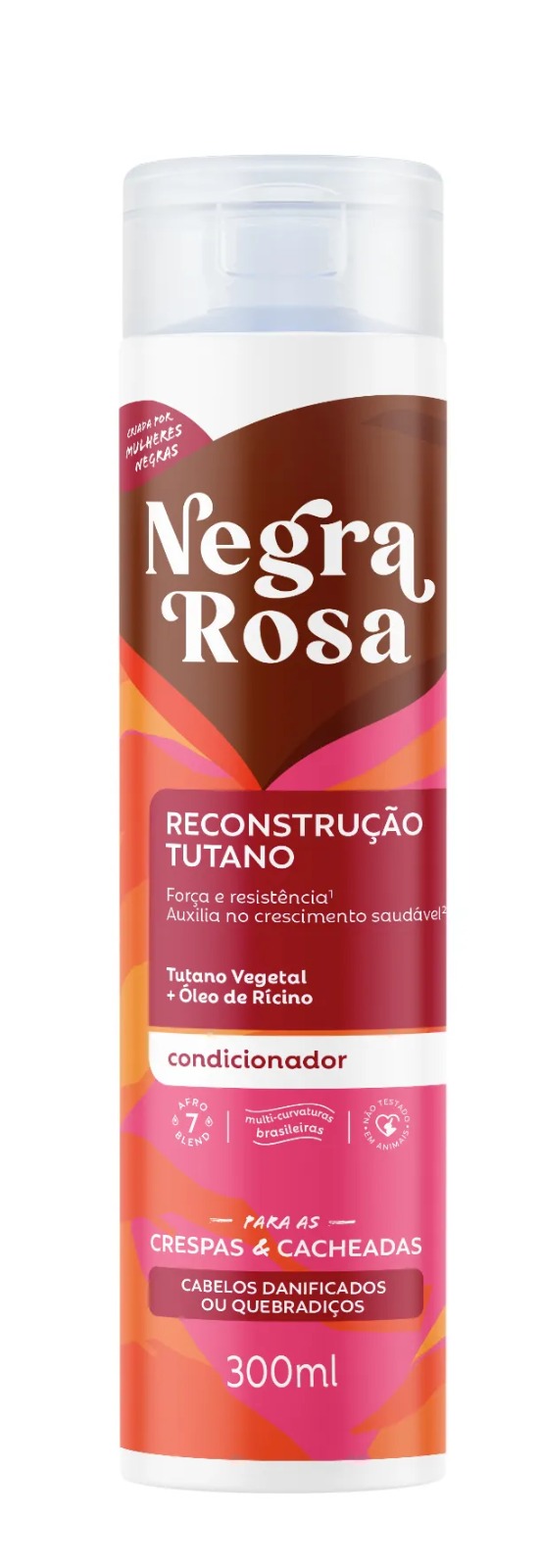 CONDICIONADOR RECONSTRUCAO NEGRA ROSA 300ML