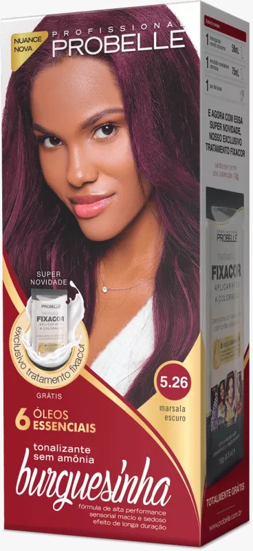 Coloração Burguesinha 5.26 Mersala Escuro