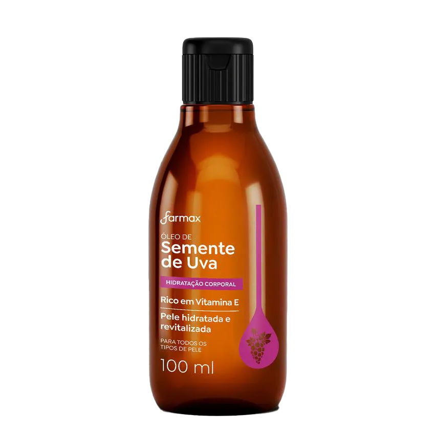 OLEO CORPORAL SEMENTE UVA FARMAX 100ML