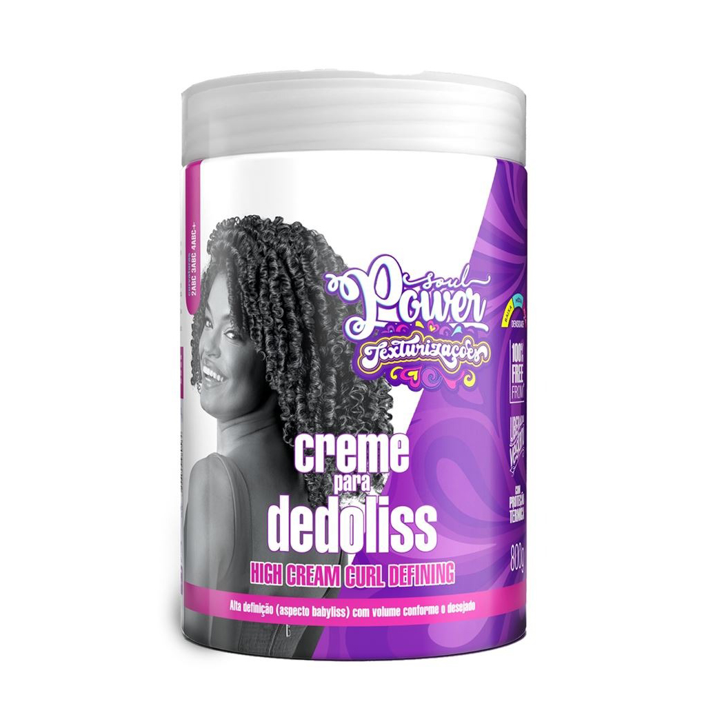 CREME DEDOLISS TEXTURIZAÇÕES HIGH CREME CURL DEF 800G SOUL POWER