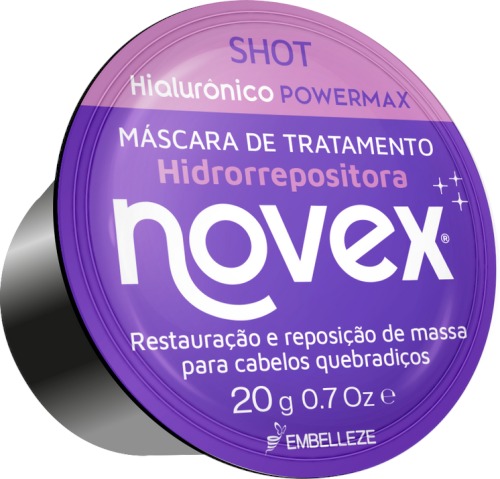MASC NOVEX SHOT HIALURONICO POWERMAX 20G