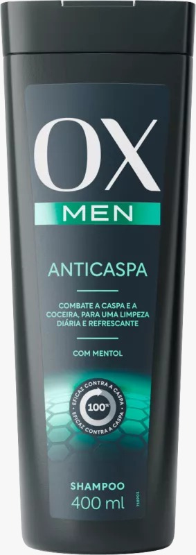 SHAMPOO OX MEN ANTICASPA 400ML